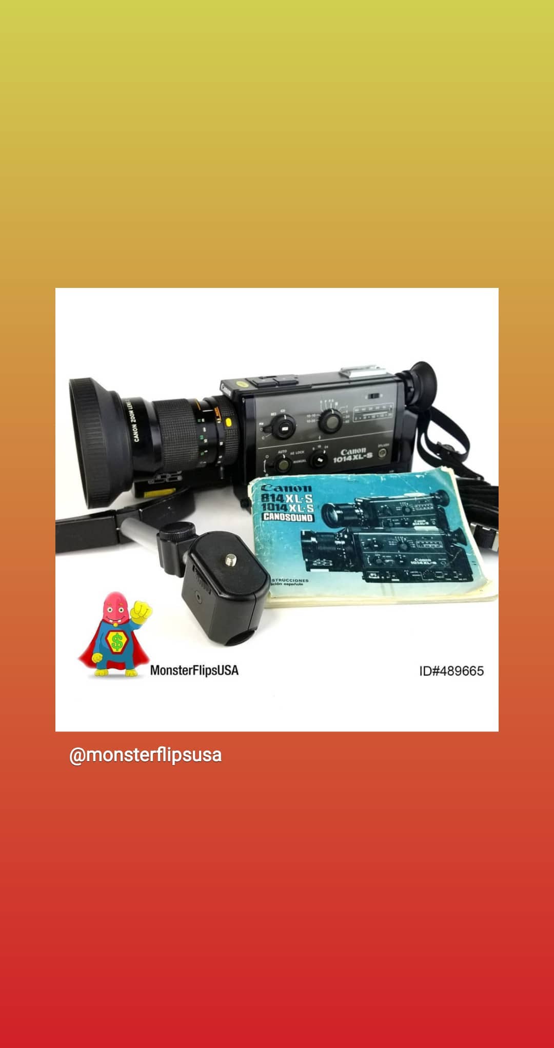 Professionally Serviced Super 8 Cameras - MonsterFlipsUSA Professionally Serviced Super 8 Cameras - MonsterFlipsUSA
