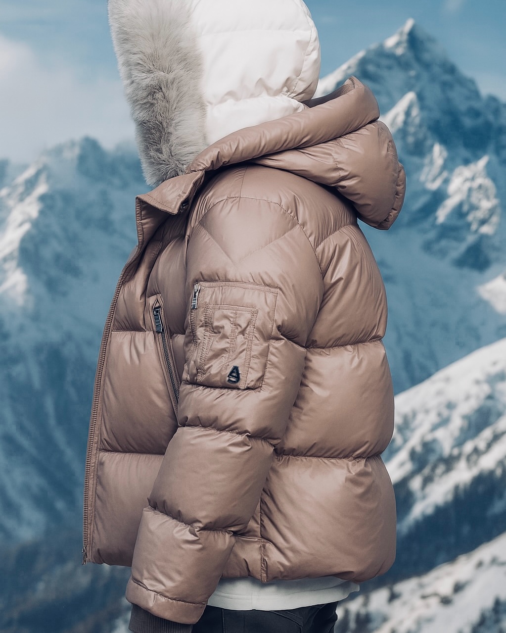 Kudu Double Hood Down Jacket - AlphaStyle