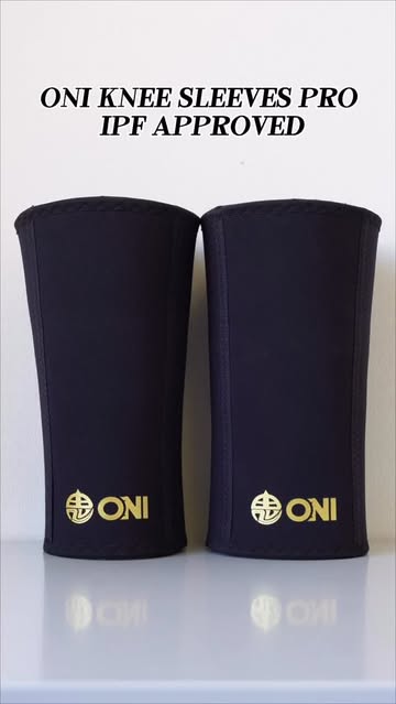 ONI Bukiya IPF Powerlifting Equipment Knee Sleeve Wrist Wrap