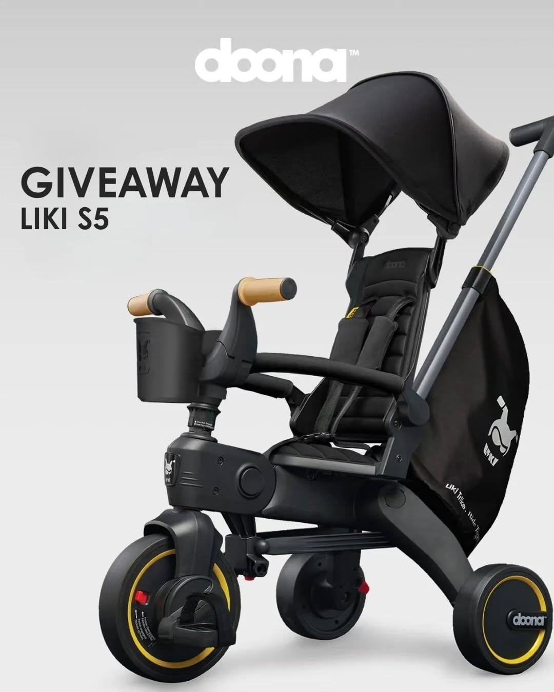 Doona Liki Trike | World's Most Compact Folding Trike | Doona UK