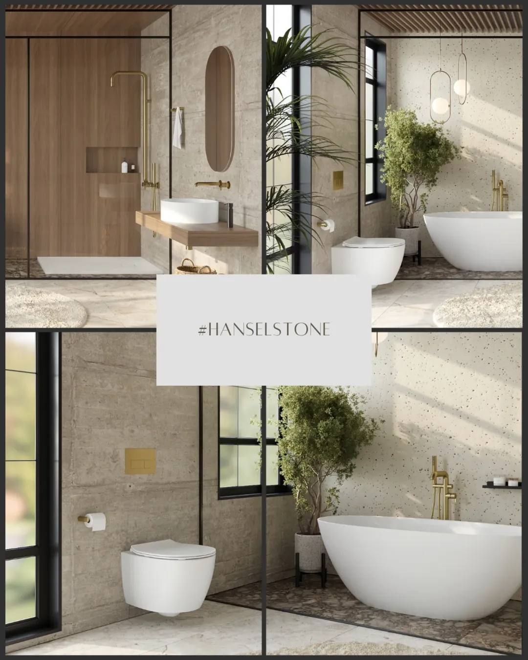 Instagram hanselstonebath