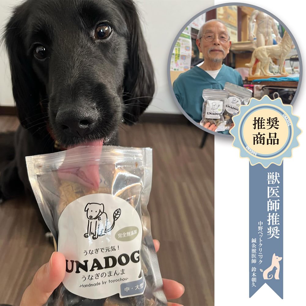 国産うなぎ頭を使ったワンコのおやつUNADOG｜犬と猫と鰻