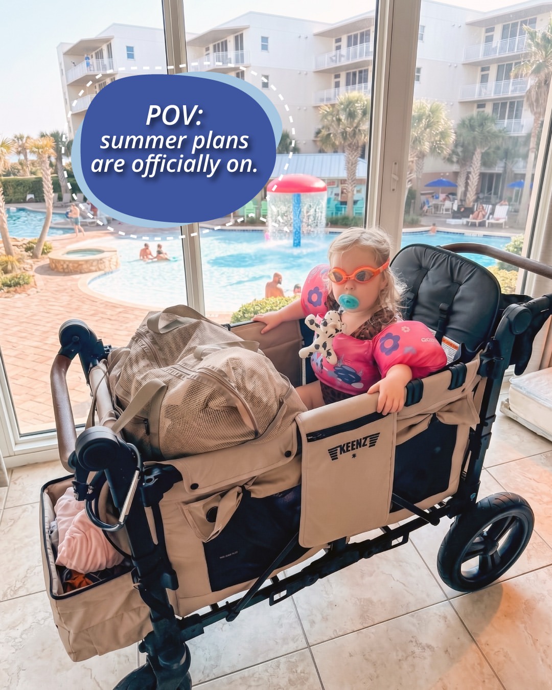Moov Series Harness - Mocha – Keenz Stroller Wagons