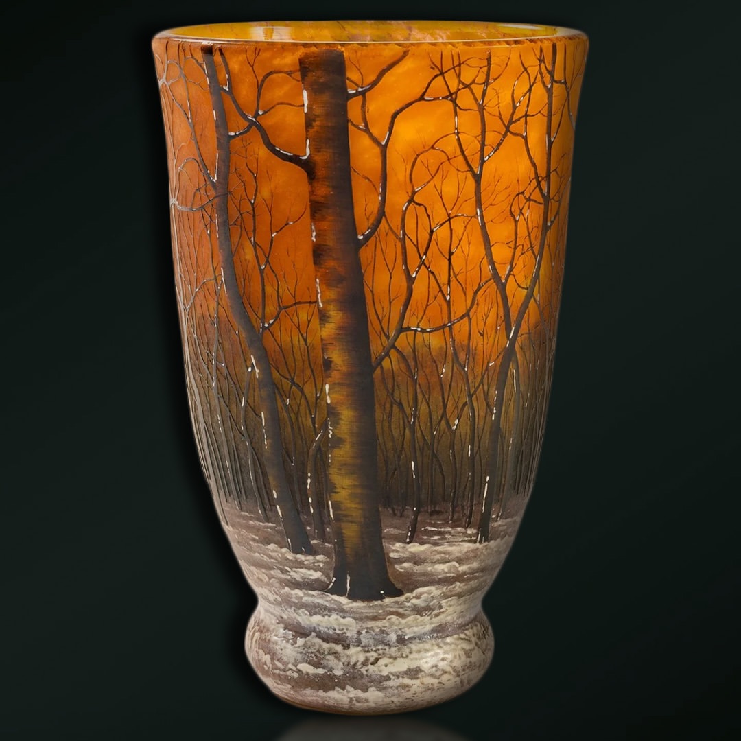 Macklowe Gallery | Gustav Gurschner “Symbolist Reverie” Bronze Pin