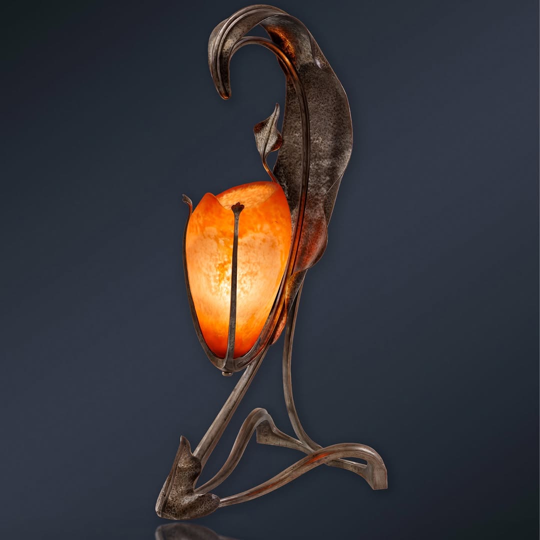 Macklowe Gallery | René Lalique Art Nouveau Enamel and 18K Gold