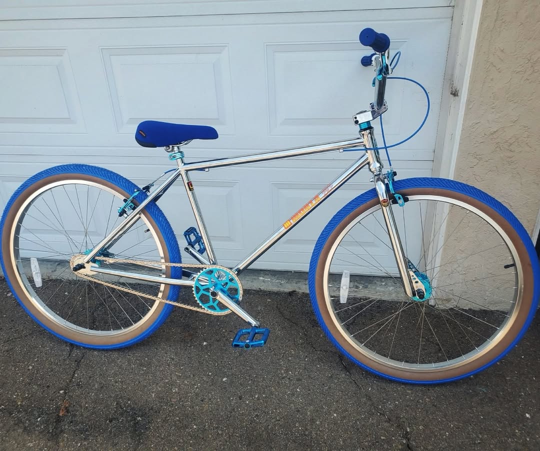 MONZA OLD BMX サドル　ブルー MONZA lightning seat old BMX サドル ブルー BMX Pad Set