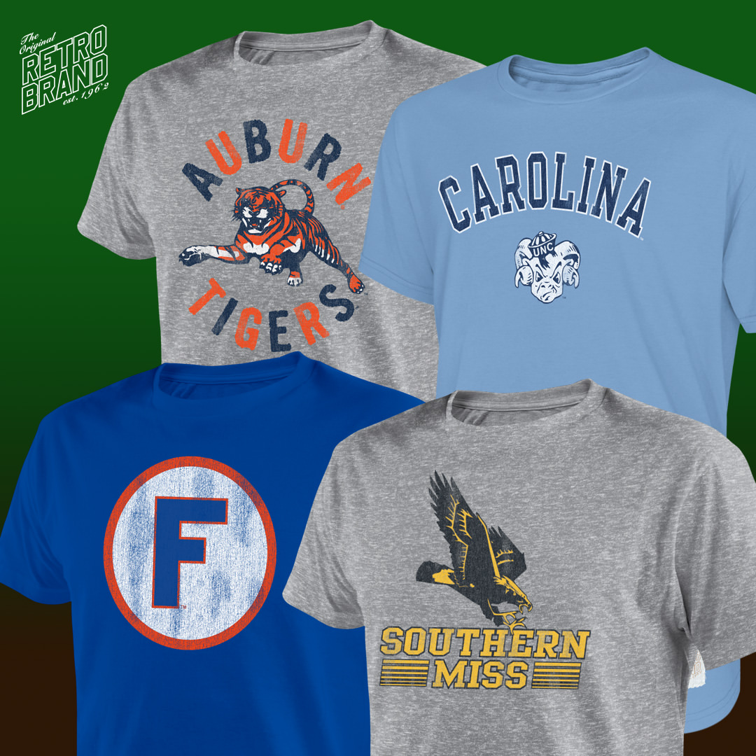 North Carolina Tar Heels 100% Cotton Tee – ORIGINAL RETRO BRAND