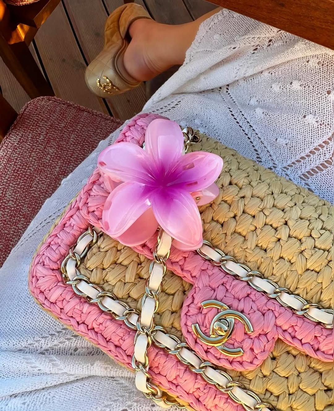 すっきり【CHANEL】煌くゴールドポーチ すっきり【CHANEL】煌くゴールドポーチ
