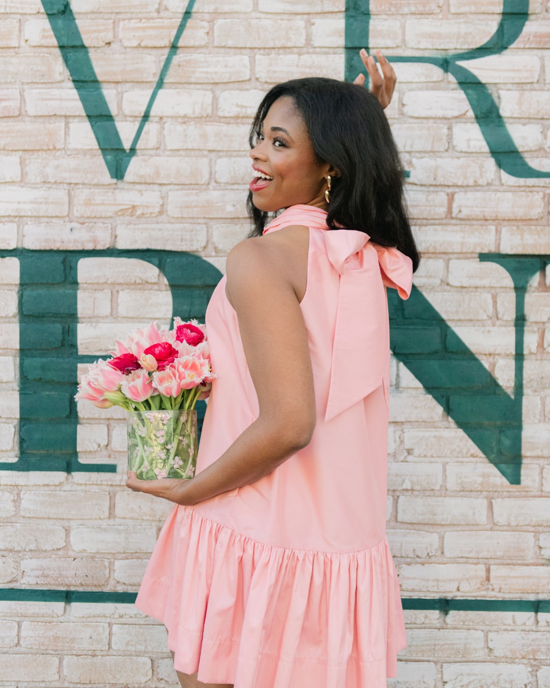 Ramy Brook Leia Dress in Hot Pink