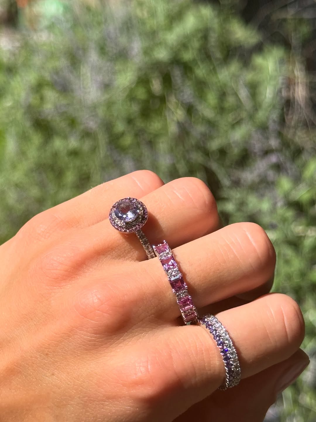 【TATIANA】(Silver925) 3mm Eternity Ring / 追跡送 TATIANA】(Silver925) 3mm Eternity Ring / 追跡送 (TATIANA
